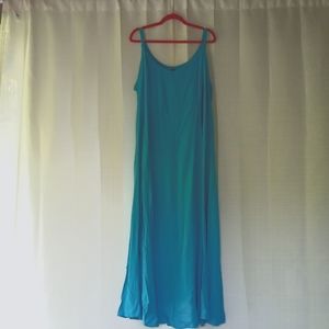 New Torrid Teal Maxi Dress size 3